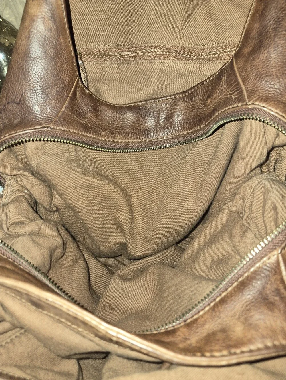 100% Leather BOHO Top Shoulder Bag W/ Intricate Mandala Cutout